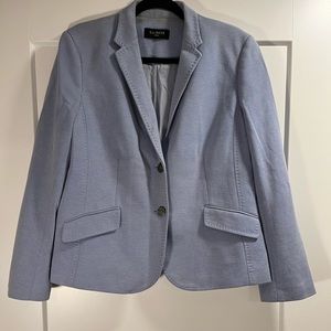 Talbots Tailored Light Blue Petite Blazer Woman Sz 14WP